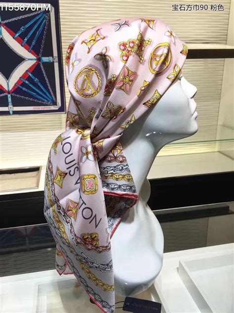 brown louis vuitton head scarf|Louis Vuitton head scarf women's.